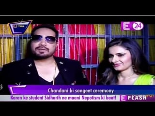 Umetv ipkknd chandni ki sangeet ceremony mein mika singh