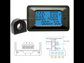 100a voltmeter needs to adjust the diverter direction