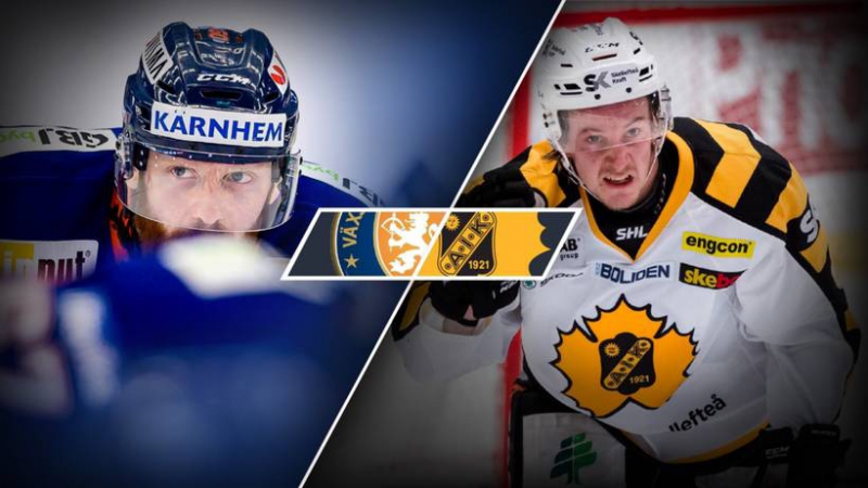 Växjö lakers hc vs skellefteå 4 2 shl 18 november 2017
