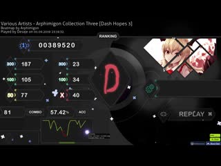 Osu! mungyodance (various artists) arphimigon collection three [dash hopes 3] nomod pass (300 bpm)