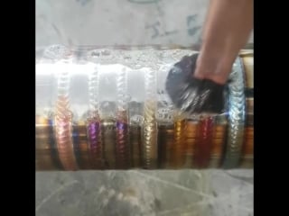 Weld cleaning with a tig brush