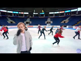 Yuzuru hanyu 2019 skate canada exhibition gala group number rehearsal
