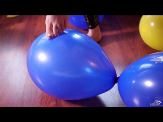 [ttr playground] sharon barefoot stomping of 12'' balloons (trailer)