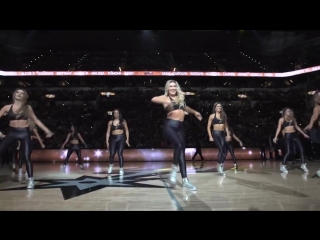 Spurs silver dancers me and my girls november 2017