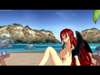 Mmd демоница секси по аниме high school dxd