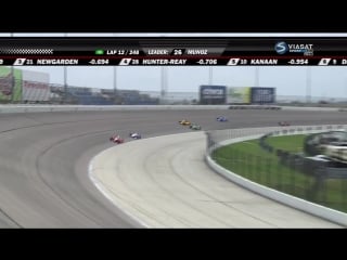 Indycar 2016 round 9 texas race laps 1 71 rain postponed