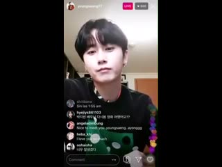 190423 heo young saeng (허영생) instalive update