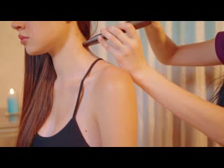 Asmr ¦ massage ¦ asmr tok sen massage (head, neck, back)