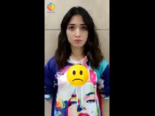 Naughty @tamannaahspeaks with emoji expressions worldemojiday worldemojiday2019 emojiday emoji tamannaahbhatia tamannaa