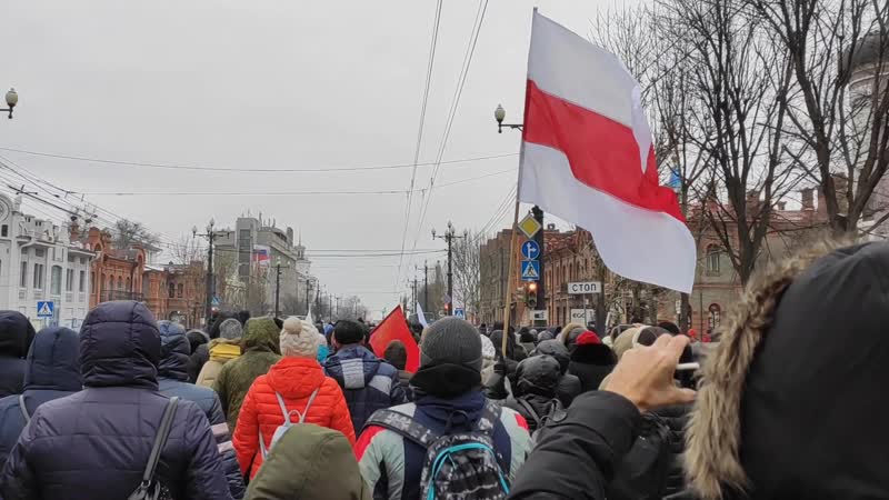 Хабаровск предает привет беларусам