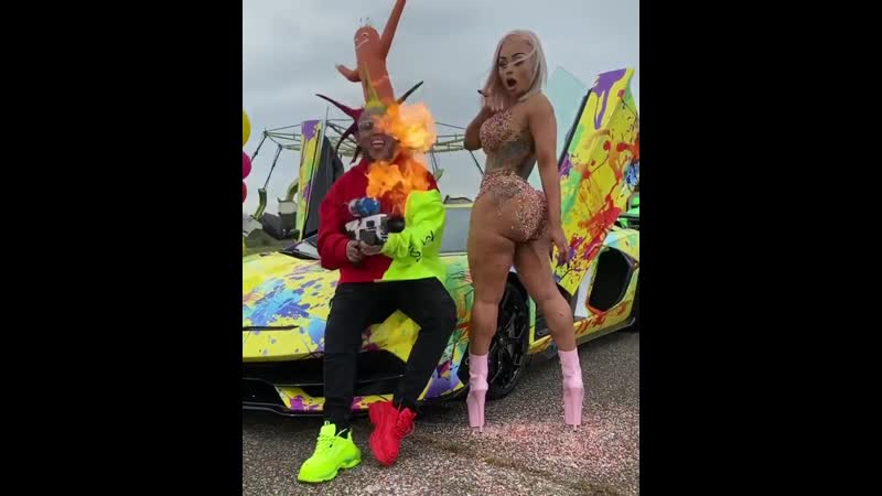 6ix9ine и blac chyna
