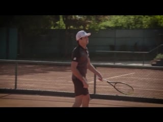 With rg18 now in full swing, we thought wed take a look back at when nelsonpiquet and mitchevans got some tennis tips from nma
