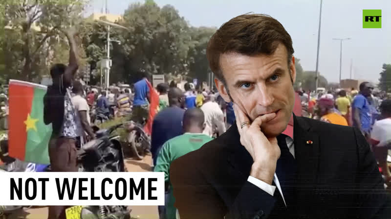 'get lost' | drc locals decry macron's africa tour