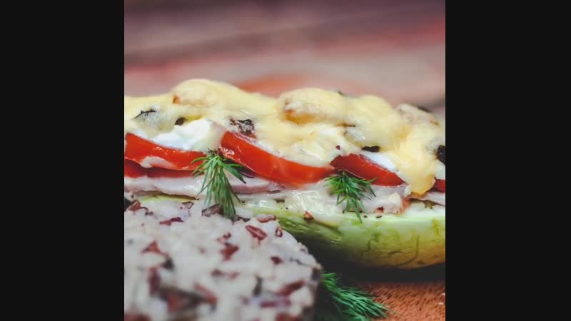 Фаршированный кабачок