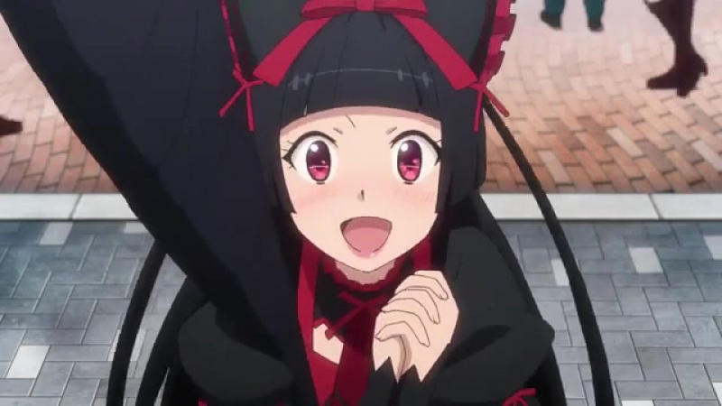 Момент из 9 серии аниме врата там бьются наши воины / gate jieitai kanochi nite, kaku tatakaeri