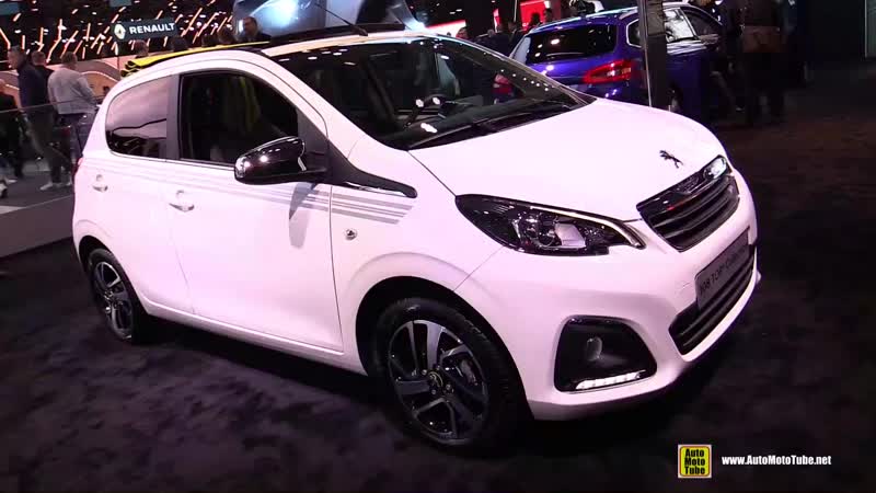 2019 peugeot 108 top collection exterior and interior walkaround 2018 paris motor show