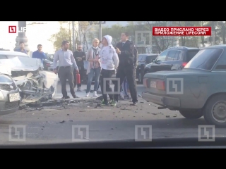 Предполагаемый виновник массового дтп в москве пытался сбежать на автобусе