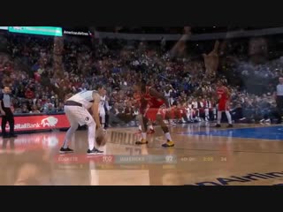 Luka doncic takes over in 4q and hits clutch step back against houston rockets