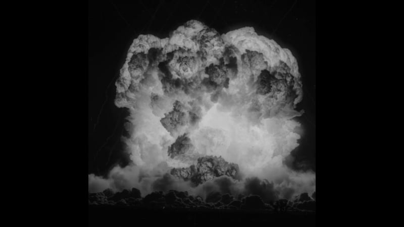 Кадри ядерних випробувань, які раніше ніхто не бачив