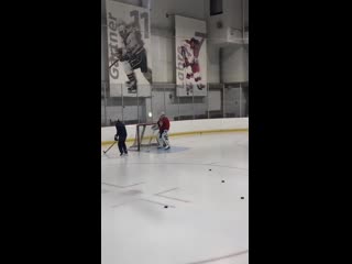 Holtby said he’s getting a goal this season