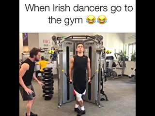 Irish dancers in the gym | ирландские танцы