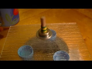 Homemade levitating top levitron levitron casero tutorial