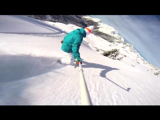 The art of ride snowboarding off piste backcountry