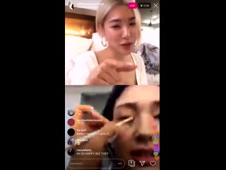 Tiffany ig live with somi @tiffanyyoung