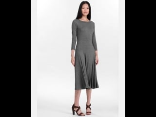 Fit and flare jersey maxidress midi dresses ralphlaurencom