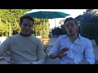 Fun with shadowhunters alberto rosende and dominic sherwood