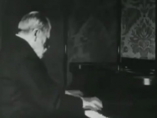 Saint saëns plays his "valse mignonne"