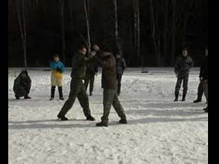 S p a s (ножевой бой с п а с )