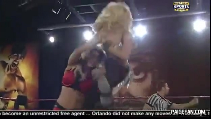 Wwe fcw paige &amp; sofia cortez (ivelisse) vs kaitlyn &amp; audrey marie