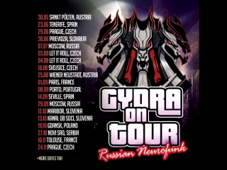 Gydra on tour