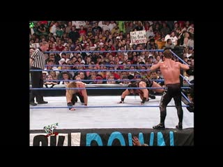 Wwf smackdown chris jericho & chris benoit vs ; rhyno & big show; steve austin & vince mcmahon