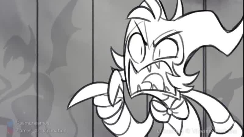 Неофициальный аниматик адского босса (helluva boss)