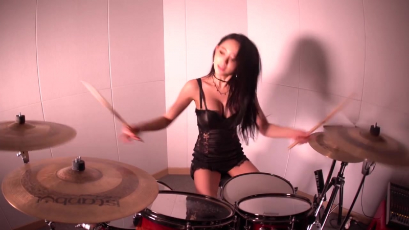 Drum porn video – Sad but true [metallica] drum cover by a yeon(비밥 아연)