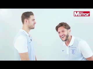 Henderson and lallana ‘dad jokes’ face off