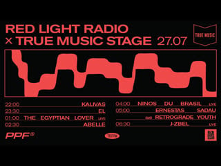 Present perfect festival red light radio x true music stage