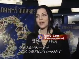 Amy lee at announcement of grammy nominations & japanese interview