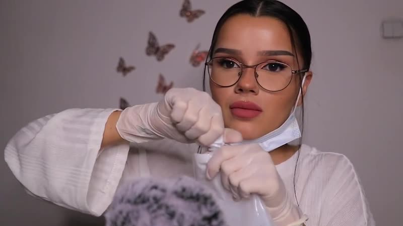 [nadina ioana asmr] asmr te pongo la vacuna del covid 19 | roleplay en español