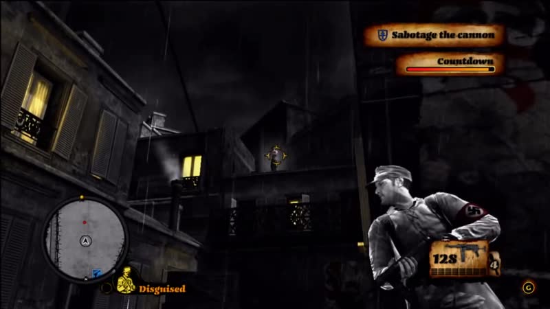 The saboteur другая униформа из ранней версии игры