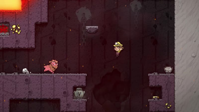 Spelunky 2 launch trailer (steam and ps4)