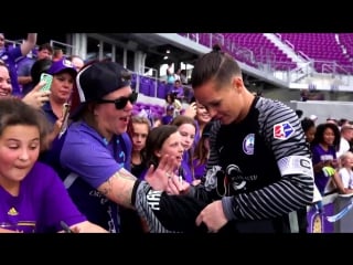 @orlpride goalkeeper @ashlyn harris shares how she uses soccer to connect w/ fans & promote change in this @nwsl exclusive #nw