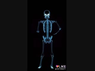 Скелет танцует