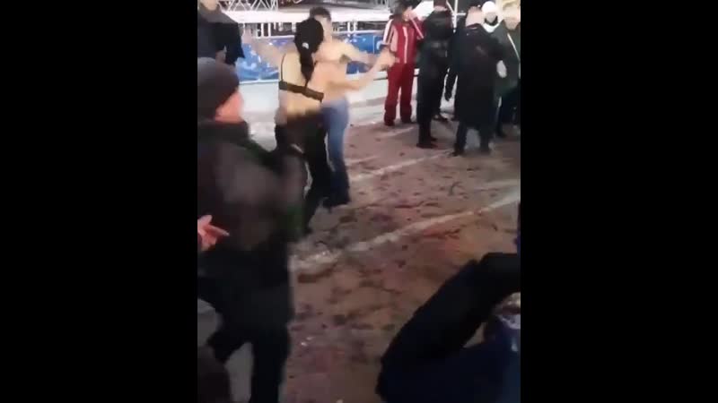 Ульяновск новогодний (соборная площадь)