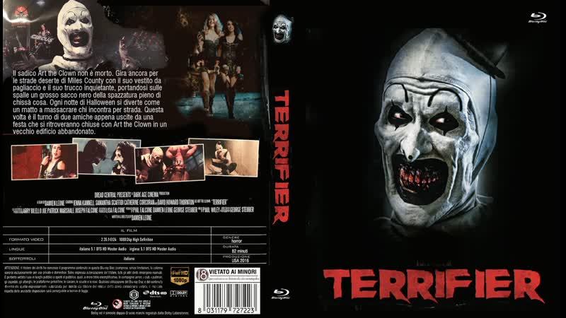 Ужасающий (terrifier) 2016 1080p сша (ужасы)