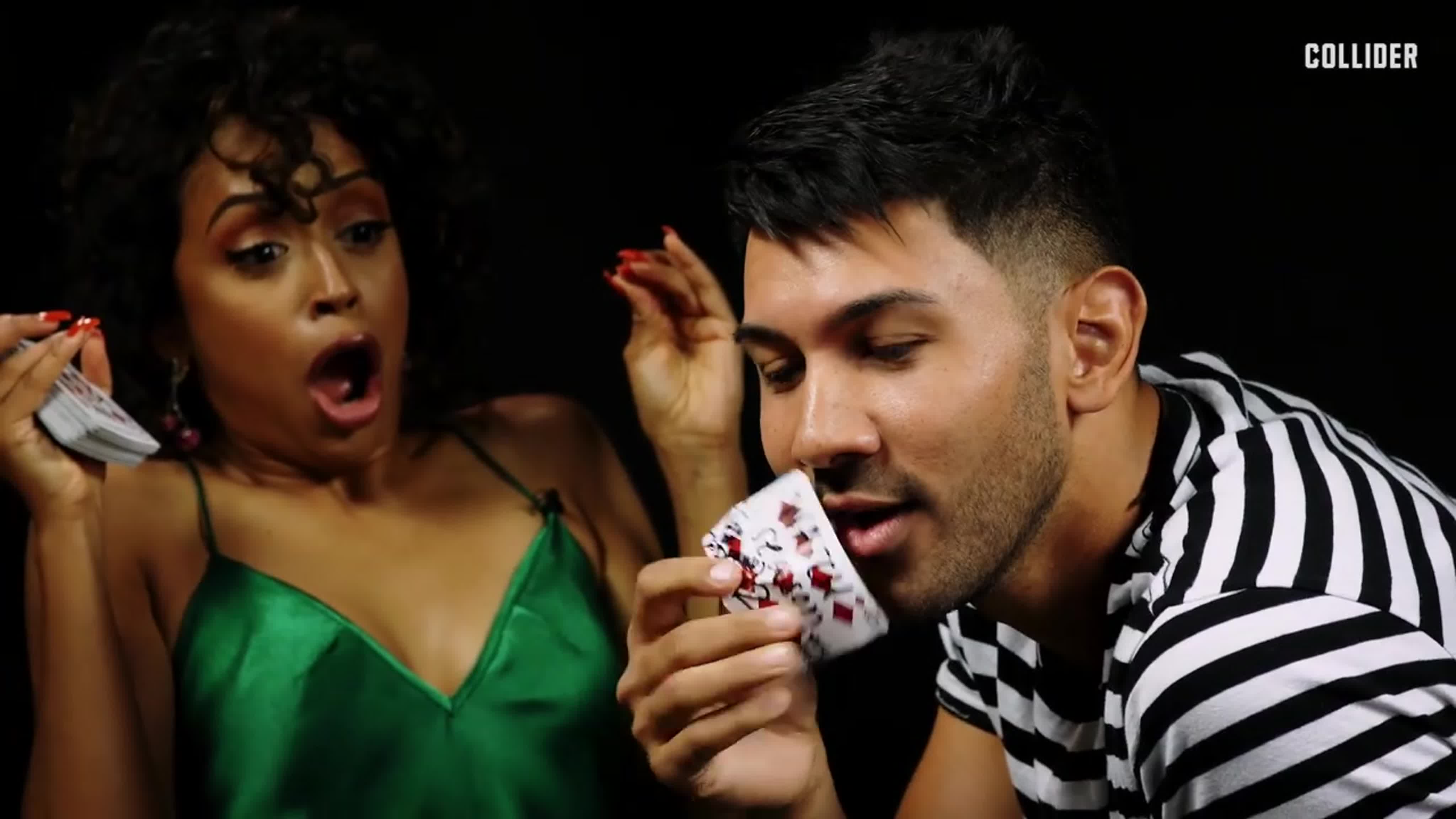 Liza koshy and the liza on demand cast get their mind blown with magic!  hocus