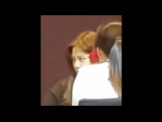 Jihyo mimicking jeongyeon angry face is so cute