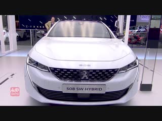 2019 peugeot 508 sw hybrid exterior and interior walkaround 2018 paris motor show